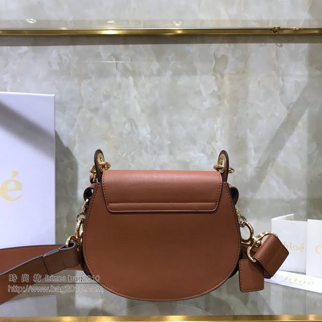 Chloe女包 克洛伊經典Tess圓環小號手袋馬鞍包 Chole肩背斜挎包  jjh1261